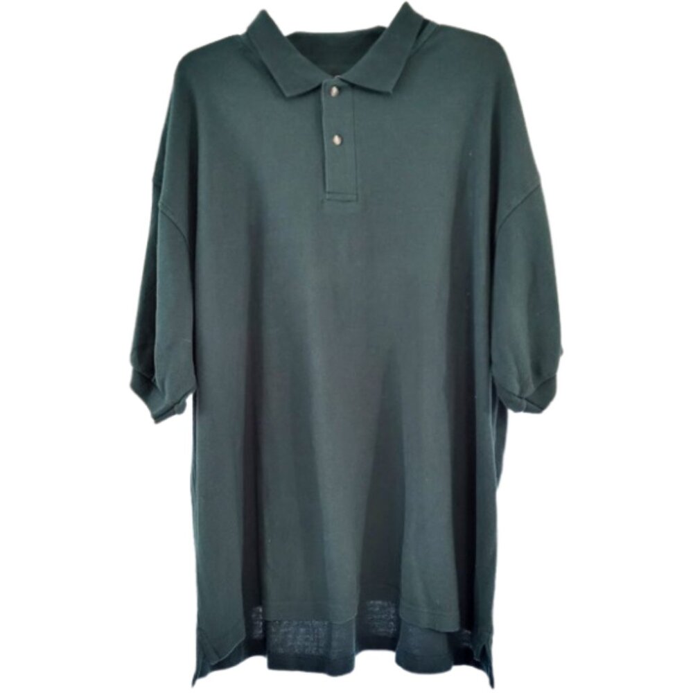 ARCHITECT Green Palm 100% Cotton Polo Shirt - New With Tags Men's Size XL